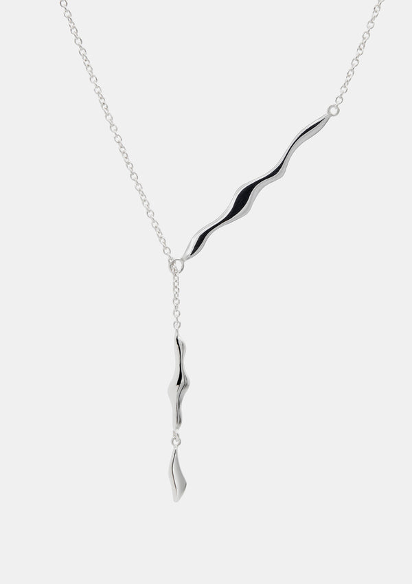 Breeze lariat necklace