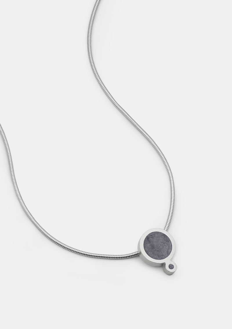 Duo concrete necklace