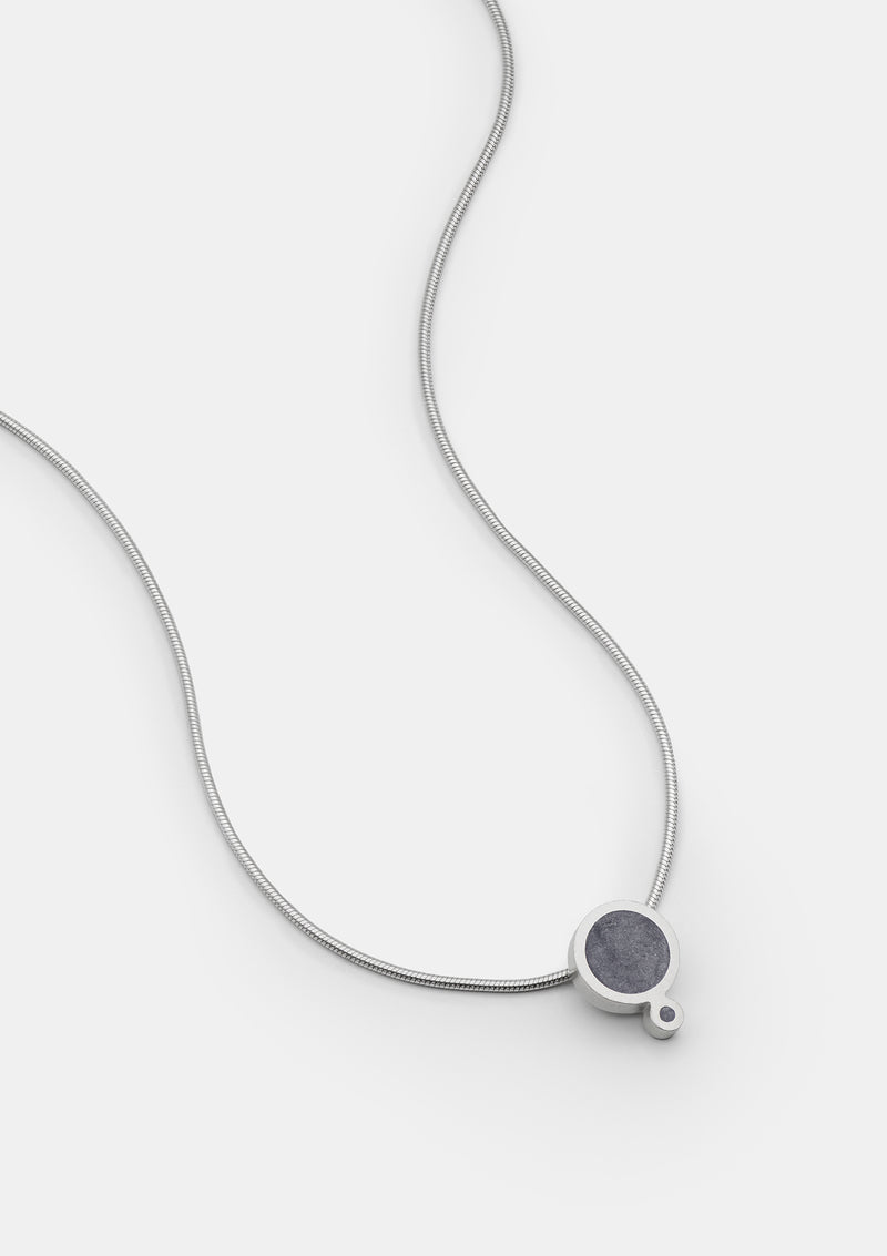 Duo concrete necklace