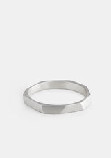 Edge ring in silver