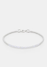 moonstone beaded bracelet