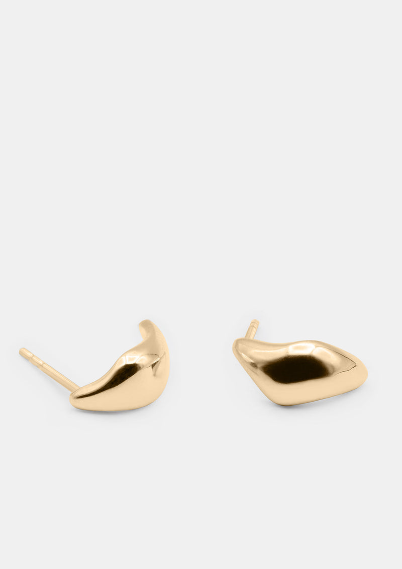 Thea earrings in gold