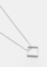 Small rhombus necklace